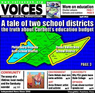 Two school districts State College Penns Valley affected by Corbett's education cuts